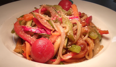 Recetario WOK DE VERDURAS SALTEADAS CON SALSA DE SOJA